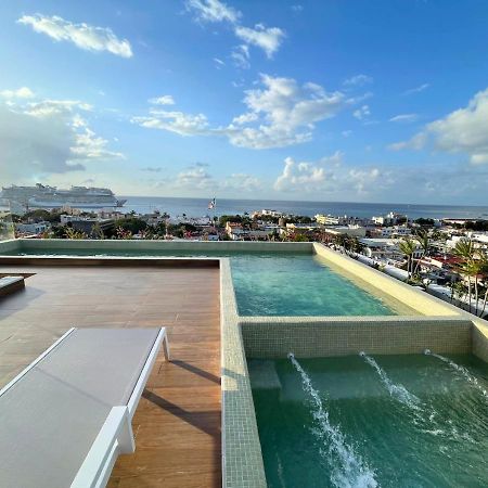 Brand New Condo With Rooftop Pool Cozumel Luaran gambar