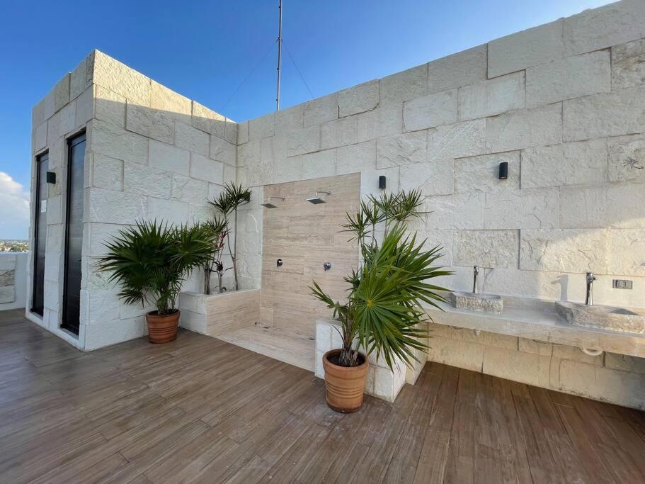 Brand New Condo With Rooftop Pool Cozumel Luaran gambar