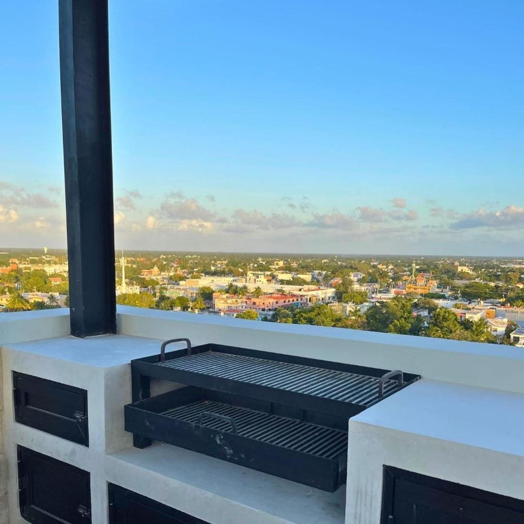 Brand New Condo With Rooftop Pool Cozumel Luaran gambar